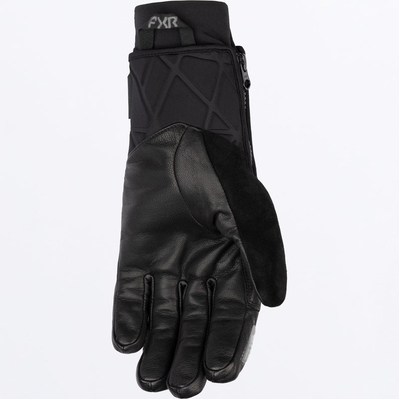 Chargez l'image dans la visionneuse de la galerie, MHeliumLeatherShortCuff_Glove_Black_SKU_260813-_1000_Extra
