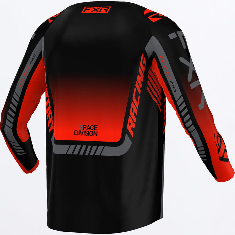 Chargez l'image dans la visionneuse de la galerie, ClutchPro_MXJersey_BlackRedChar_233327-_1020_back
