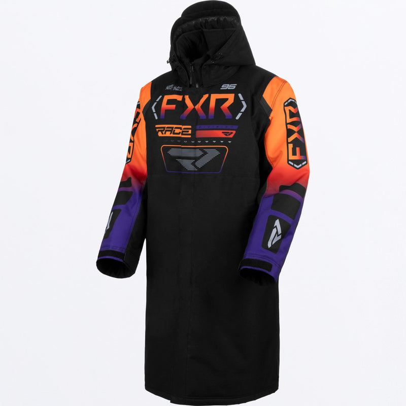 Chargez l'image dans la visionneuse de la galerie, WarmUp_Coat_BlackOrangePurple_250033-_1030_front
