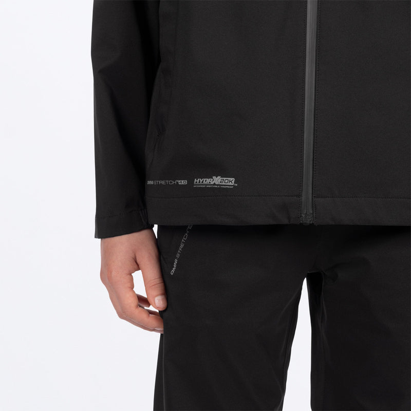 Chargez l'image dans la visionneuse de la galerie, YthAdventureLiteTri-Laminate_Jacket_Black_SKU_262207-_1000_Extra5

