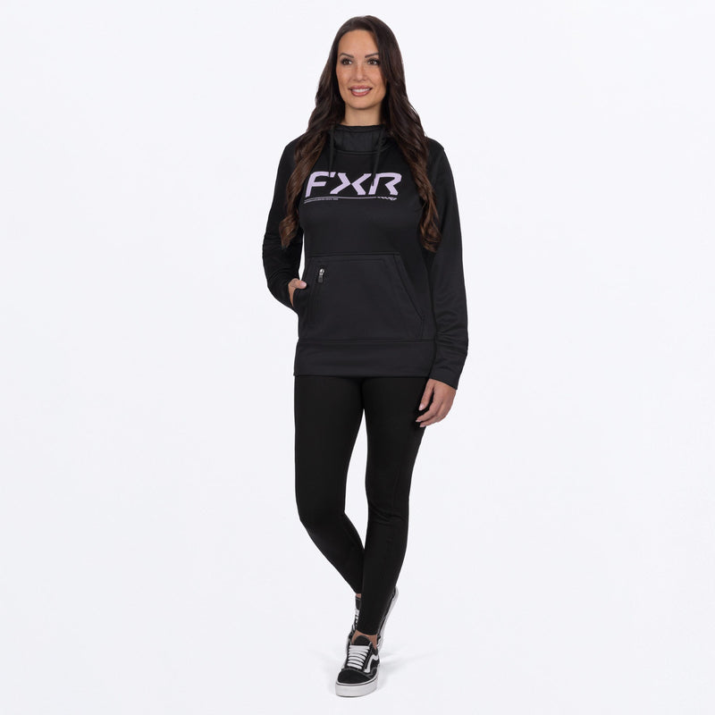 Chargez l'image dans la visionneuse de la galerie, WHydrogenTechPO_Hoodie_BlackLavender_SKU_262216-_1087_Extra1
