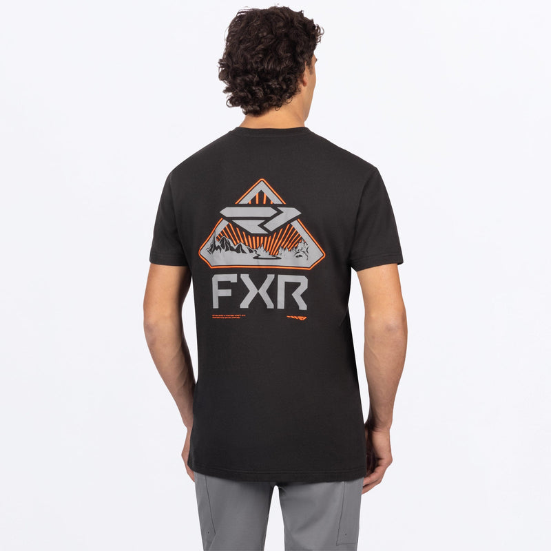 Chargez l'image dans la visionneuse de la galerie, MCoast2CoastPremium_T-Shirt_BlackOrange_SKU_261310-_1030_Extra

