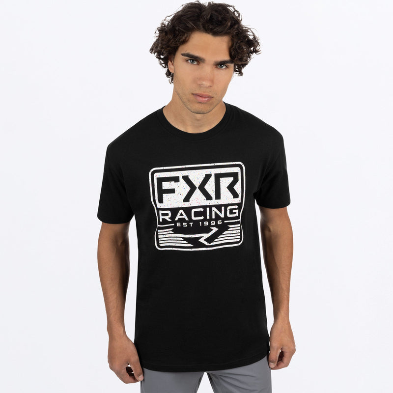Chargez l'image dans la visionneuse de la galerie, Emblem_Prem_Shirt_M_BlackSplatter_251311_1095_side
