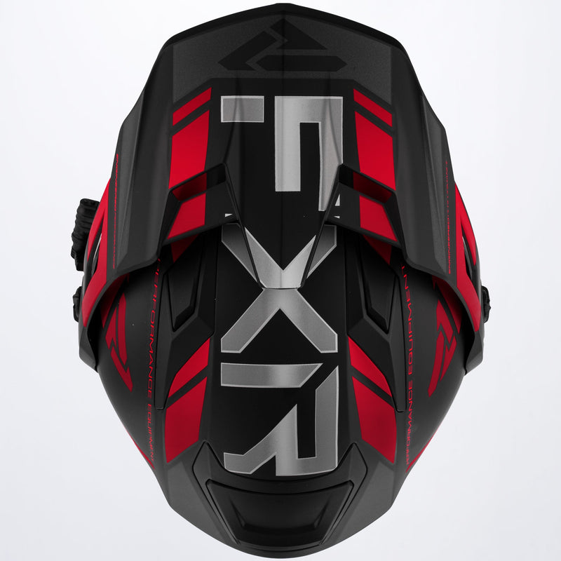 Chargez l'image dans la visionneuse de la galerie, Maverick-X_Helmet_BlackRed_220623-_1020_top

