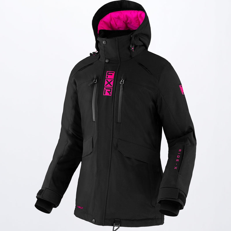 Chargez l'image dans la visionneuse de la galerie, Aerial_Jacket_W_BlackEPink_220251-_1094_front
