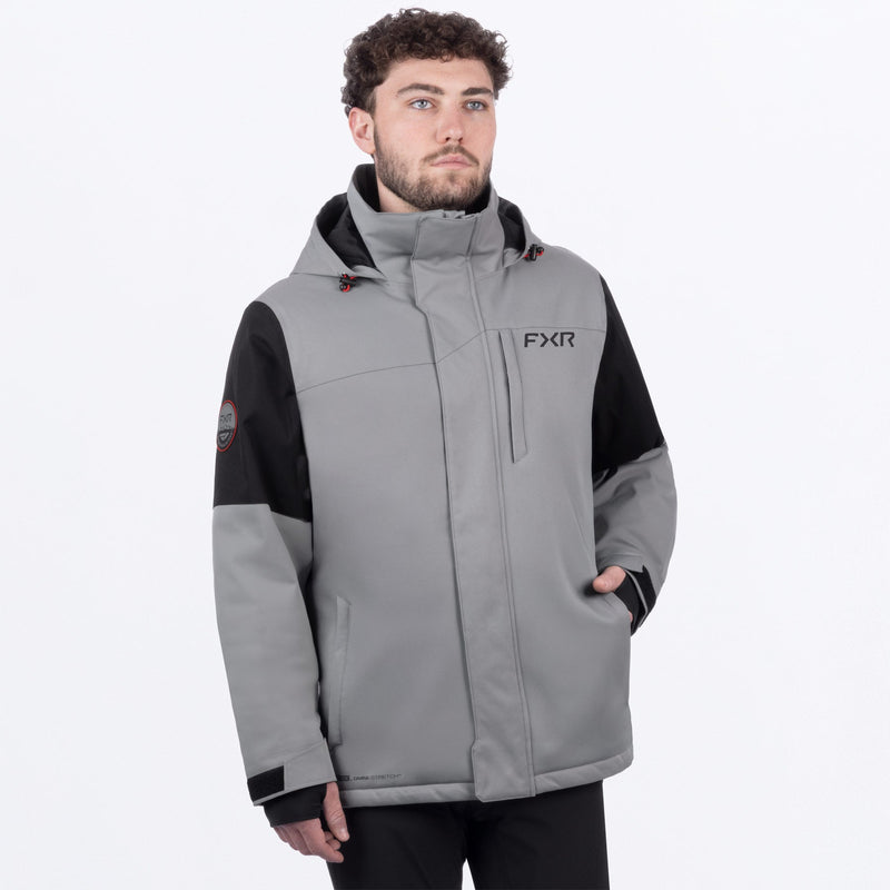 Chargez l'image dans la visionneuse de la galerie, MAscend_Jacket_GreyBlack_SKU_260910-_0510_Front
