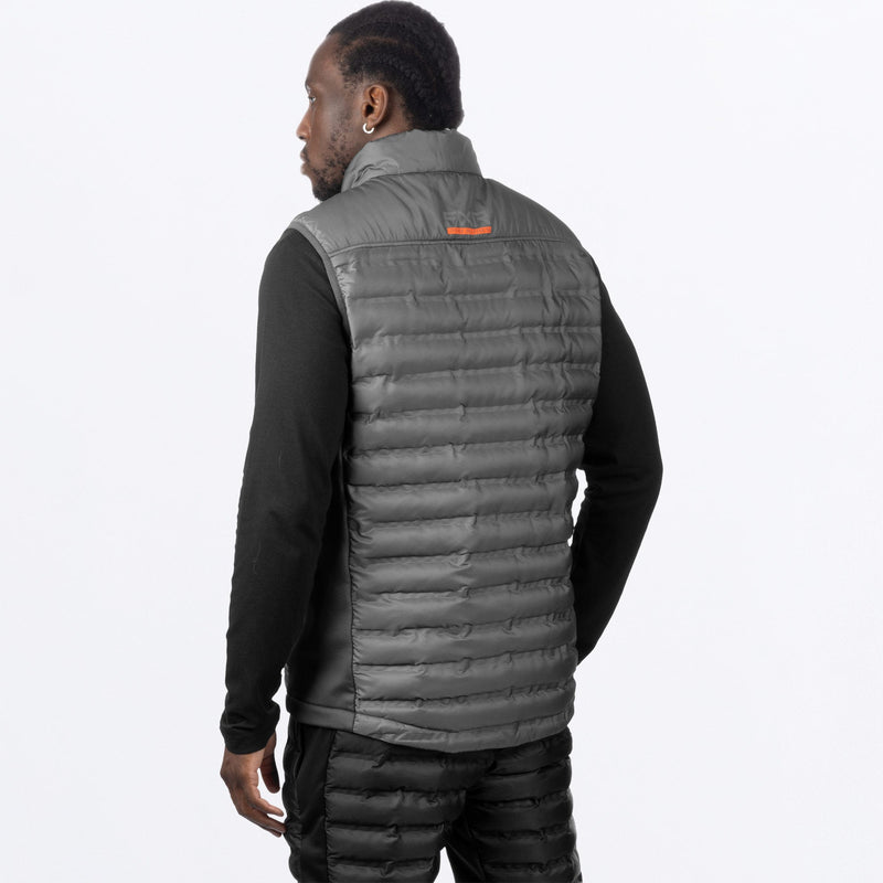 Chargez l'image dans la visionneuse de la galerie, PodiumHybridQuilted_Vest_M_CharOrange_241104-_0830_back
