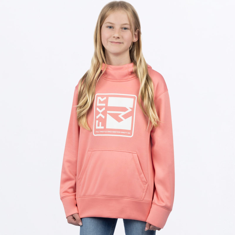 Chargez l'image dans la visionneuse de la galerie, BroadcastTechPO_Hoodie_Y_MutedMelonWhite_241504-_9310_Front
