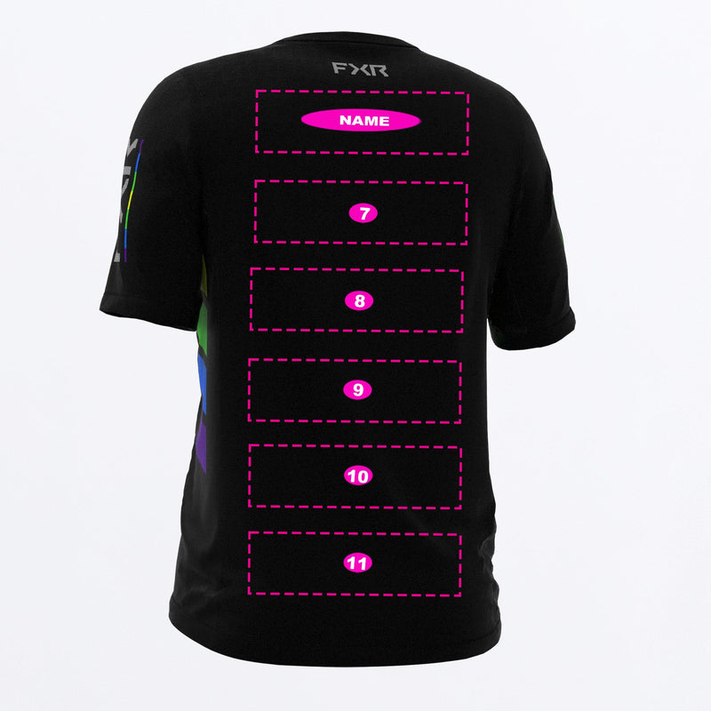 Chargez l'image dans la visionneuse de la galerie, ProFlex_UPF_Short_Sleeve_Jersey_M_Black_232031-_1000_back
