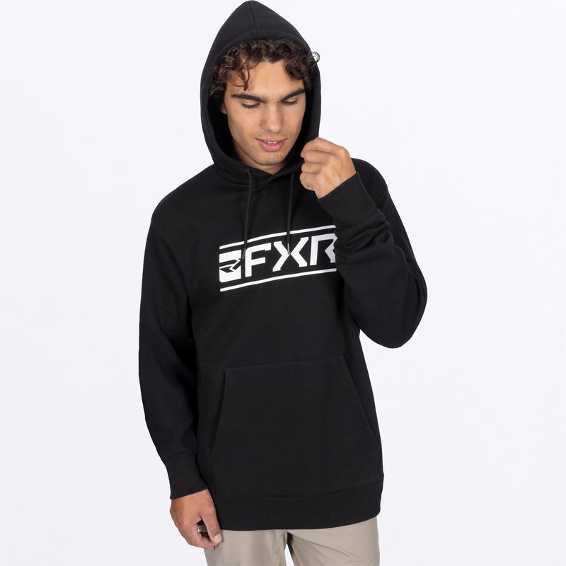 Chargez l'image dans la visionneuse de la galerie, MVictoryCottonPO_Hoodie_BlackWhite_SKU_262019-_1001_Extra2
