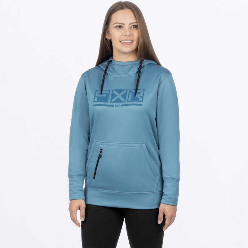Chargez l'image dans la visionneuse de la galerie, PodiumTech_PO_Hoodie_W_SteelDarkSteel_241215-_0303_Front
