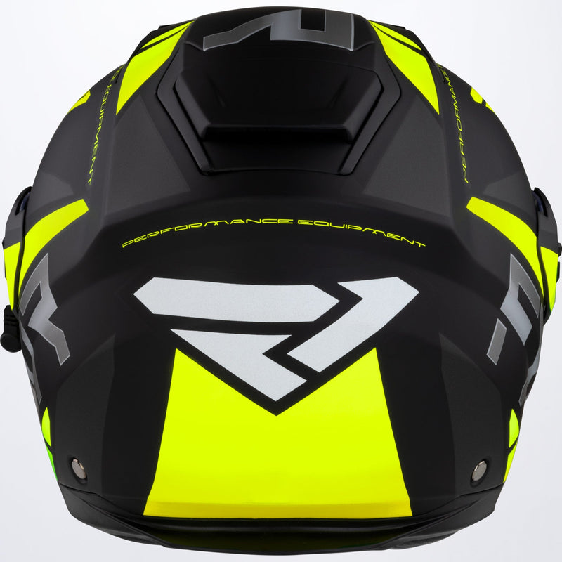 Chargez l'image dans la visionneuse de la galerie, MaverickSpeed_Helmet_BlackHiVis_220624-_6500_back
