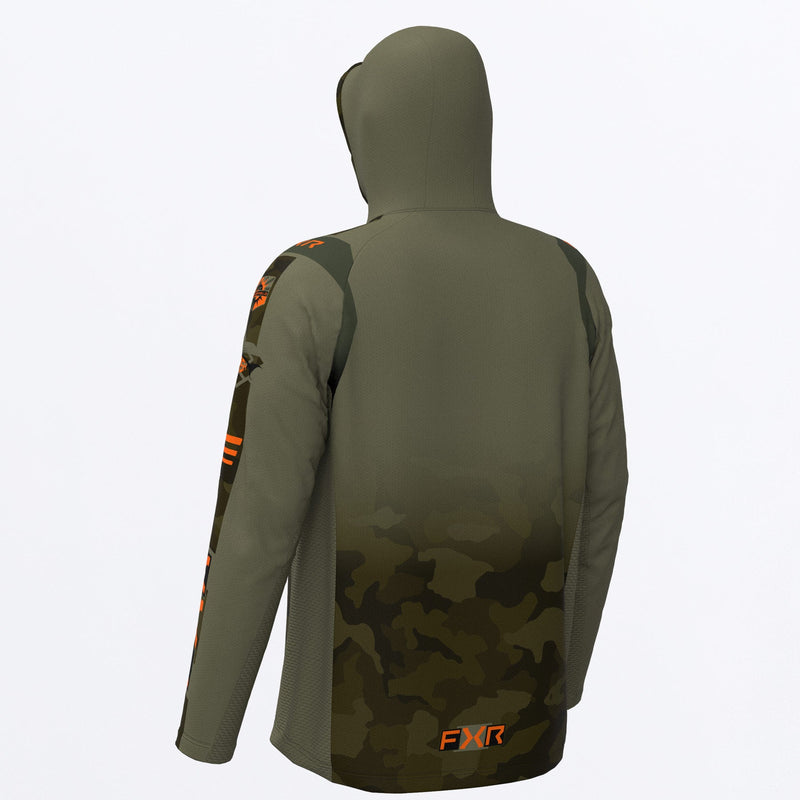 Chargez l'image dans la visionneuse de la galerie, TournamentAirUPF_PO_Hoodie_M_ArmyCamoMoss_252096-_7679_back
