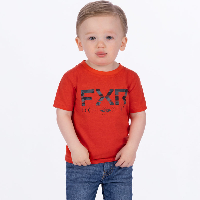 Chargez l'image dans la visionneuse de la galerie, Toddler_Helium_PremiumTShirt_Y_RedHeatherGreyCamo_251538-_2107_front
