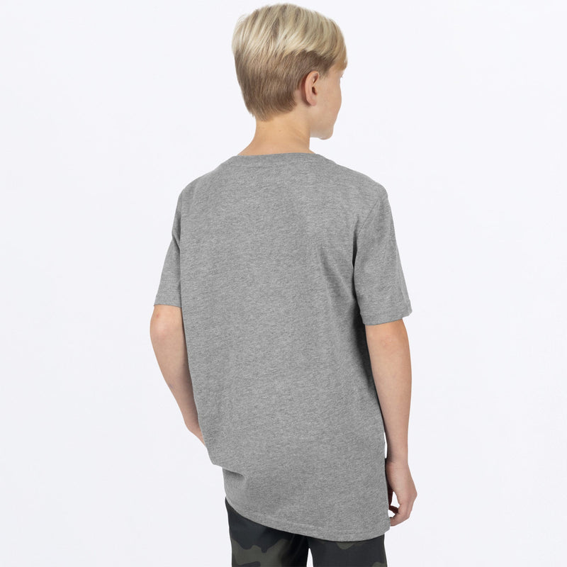Chargez l'image dans la visionneuse de la galerie, Moto_PremiumTShirt_Y_GreyHeatherArmyCamo_242283-_0776_back
