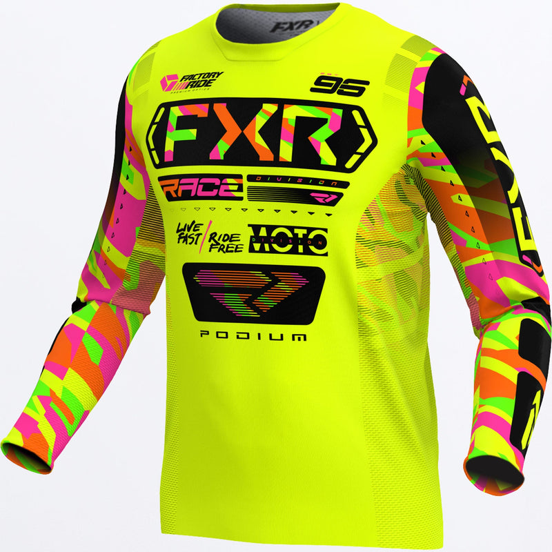Chargez l'image dans la visionneuse de la galerie, Podium_MXJersey_HiVisSherCamo253325-_6574_front
