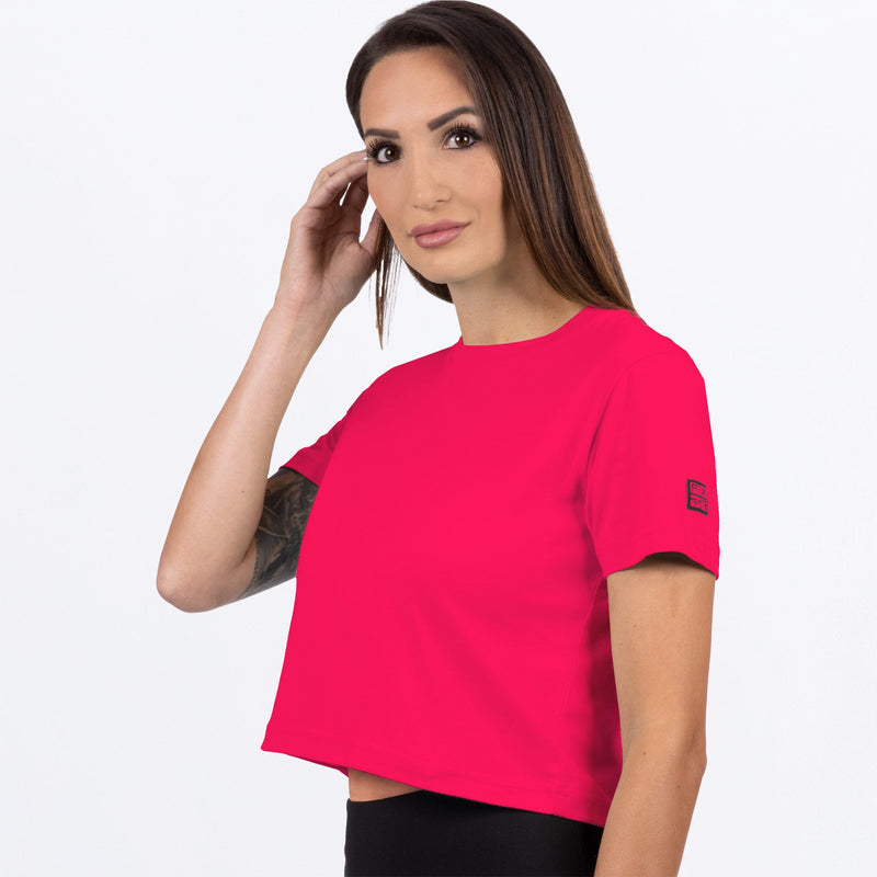 Chargez l'image dans la visionneuse de la galerie, AlignCrop_TShirt_W_Razz_242235-_2800_Detail
