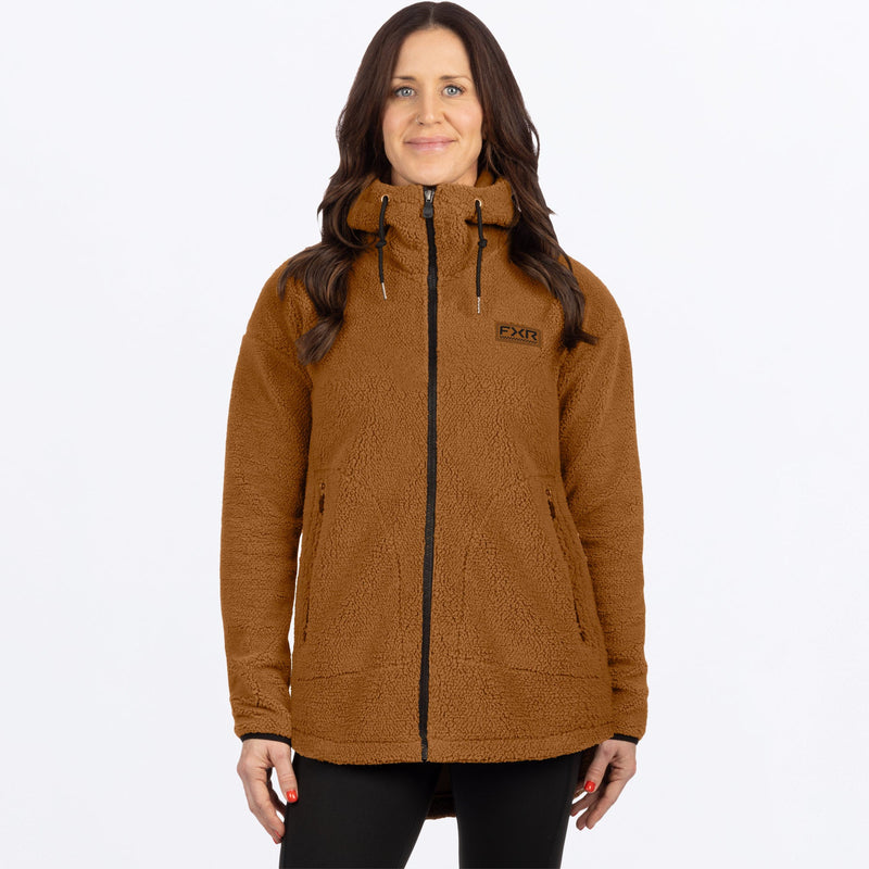 Chargez l'image dans la visionneuse de la galerie, WSapphireSherpa_Jacket_Umber_SKU_271201-_1900_Front
