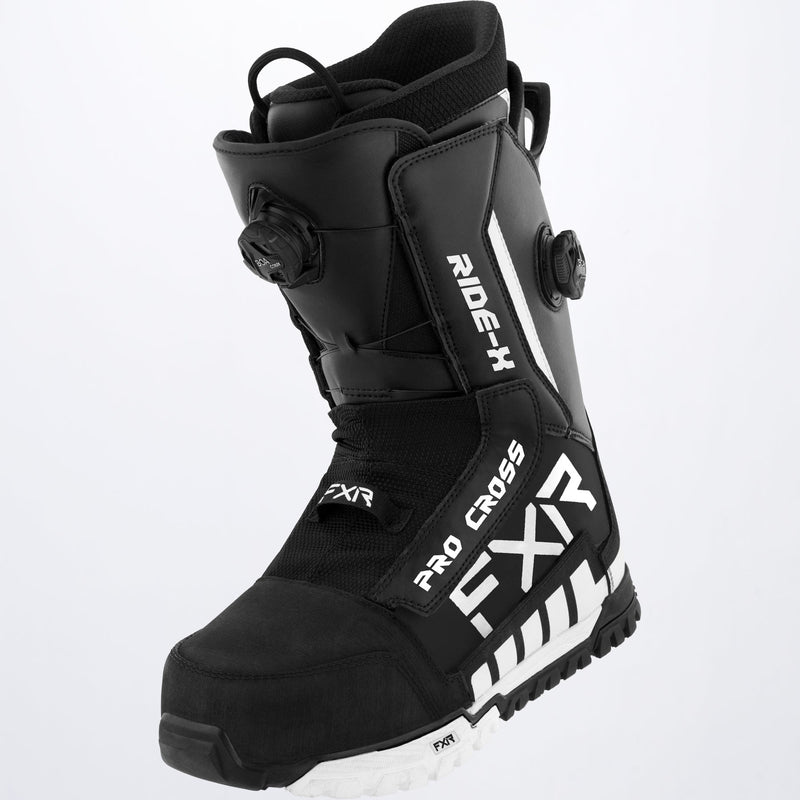 Chargez l'image dans la visionneuse de la galerie, ProCrossDualBOA_Boot_BlackWhite_220720-_1010_front
