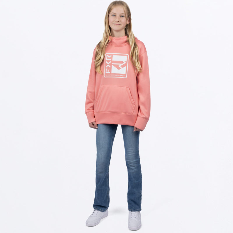 Chargez l'image dans la visionneuse de la galerie, BroadcastTechPO_Hoodie_Y_MutedMelonWhite_241504-_9310_frontFULL
