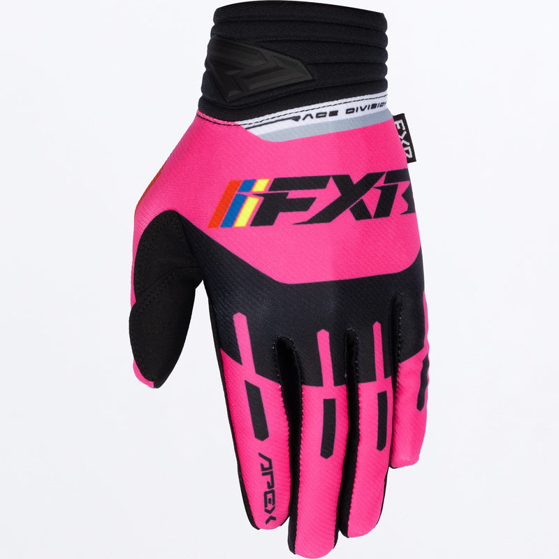 Chargez l'image dans la visionneuse de la galerie, ApexMX_Glove_PinkBlack_SKU_263403-_9510_Front
