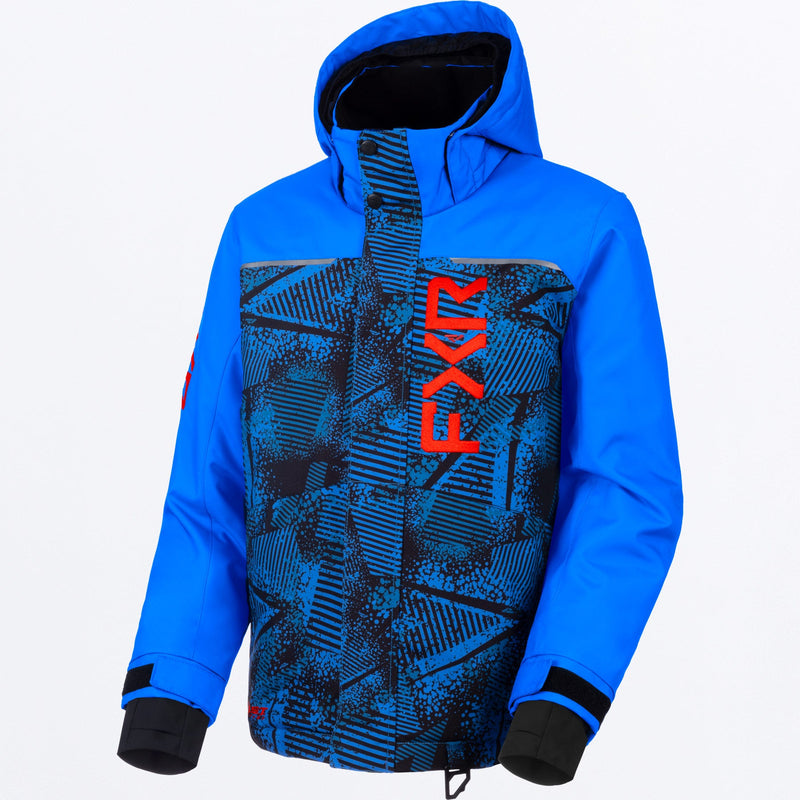 Chargez l'image dans la visionneuse de la galerie, YthKicker_Jacket_BlueHazardRed_SKU_260421-_4120_Front
