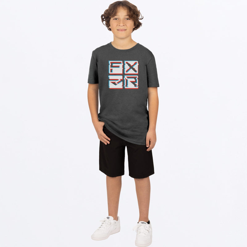 Chargez l'image dans la visionneuse de la galerie, Broadcast_Premium_TShirt_Y_CharheatherWhite_232285_0601_fullbody

