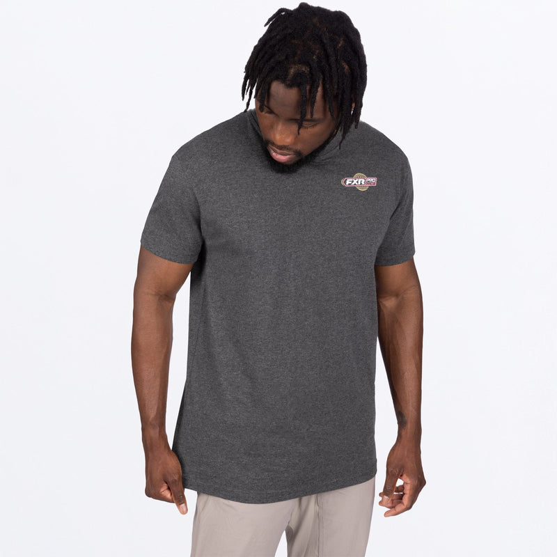 Chargez l'image dans la visionneuse de la galerie, RaceDiv_Prem_Shirt_M_CharHeatherDustyRose_251319_0698_side
