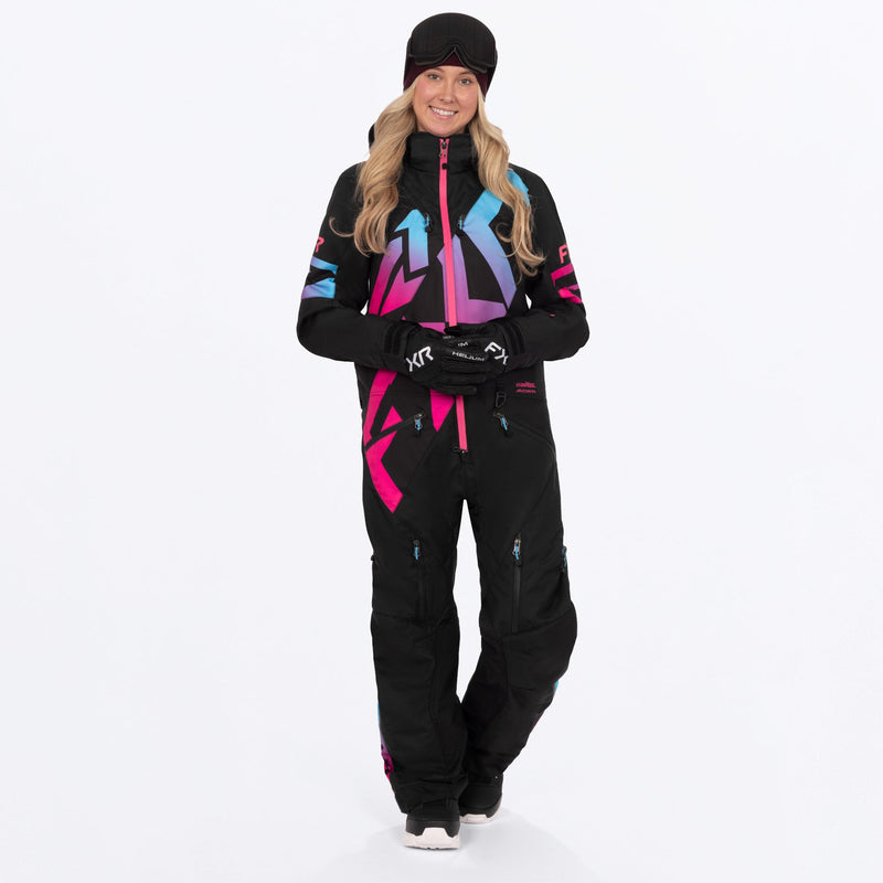 Chargez l'image dans la visionneuse de la galerie, WColdCrossCXLite_Monosuit_BlackRazzBlueFade_SKU_272904-_1028_Front

