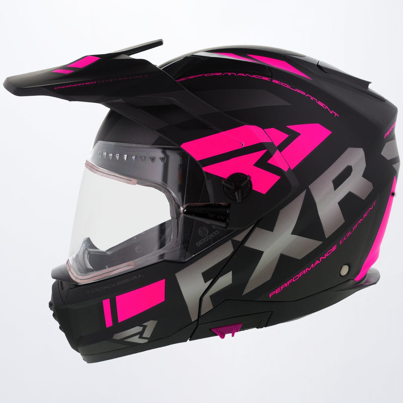 Chargez l'image dans la visionneuse de la galerie, MaverickModular_Helmet_BlackCharFuchsia_200624-_1090_left
