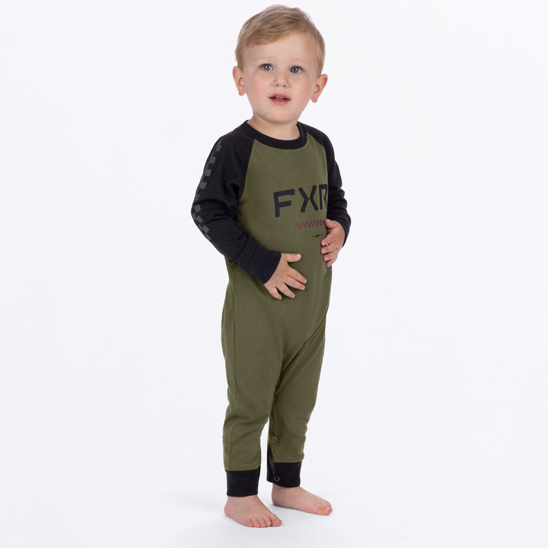 Chargez l'image dans la visionneuse de la galerie, InfantStack_Onesie_Moss_SKU_261511-_7900_Front
