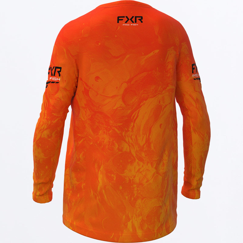 Chargez l'image dans la visionneuse de la galerie, YthDerbyAirUPF_Longsleeve_OrangeUndertow_SKU_262285-_3100_Extra
