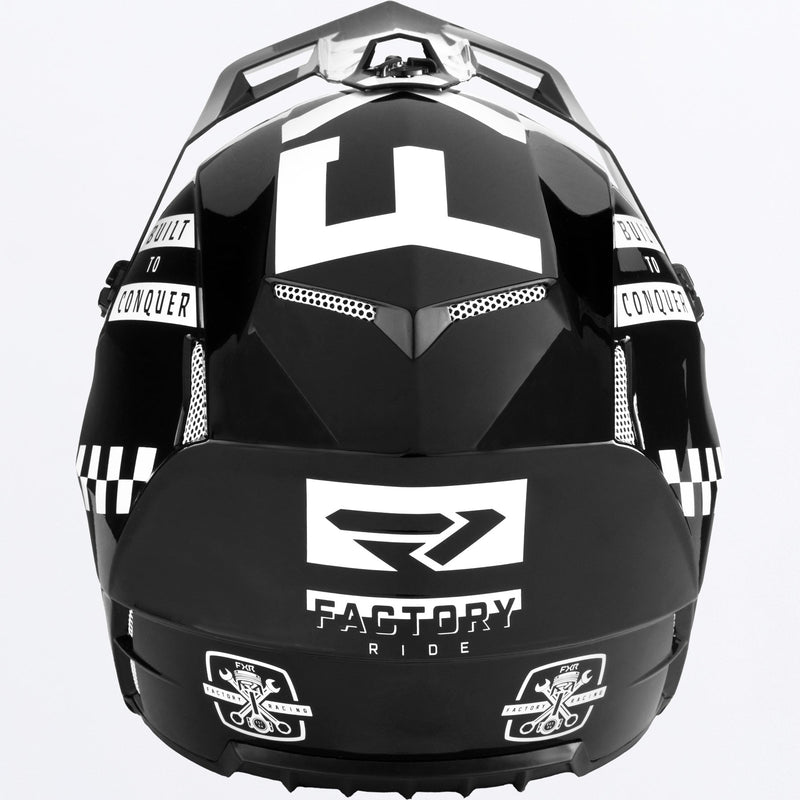Chargez l'image dans la visionneuse de la galerie, ClutchGladiator_Helmet_BlackWhite_SKU_240628-_1001_Extra1
