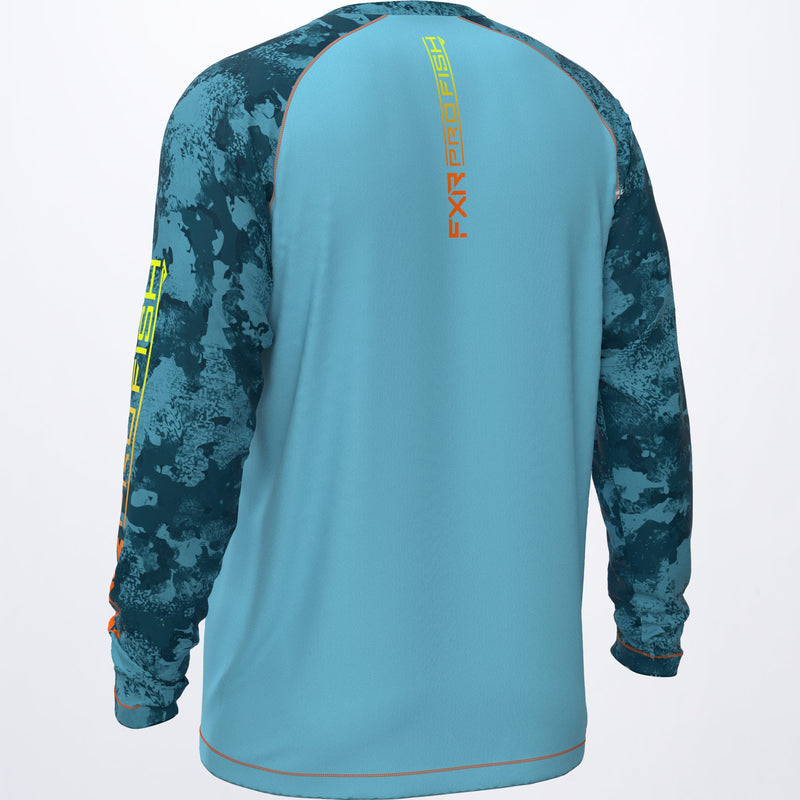 Chargez l'image dans la visionneuse de la galerie, DerbyAirUPF_Longsleeve_M_BlueCamo_222086-_4165_back
