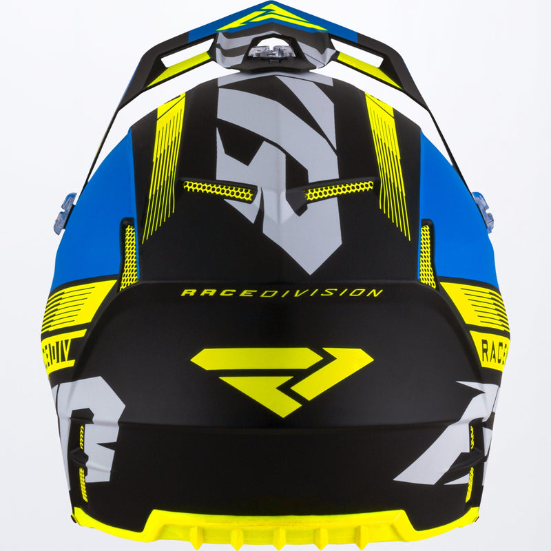 Chargez l'image dans la visionneuse de la galerie, ClutchBoost_Helmet_BlueHiVis_210619-_4065_back
