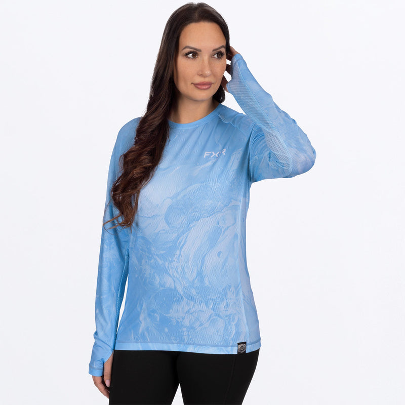 Chargez l'image dans la visionneuse de la galerie, WDerbyUndertowAirUPF_Longsleeve_MauiBlue_SKU_262258-_5900_Extra2
