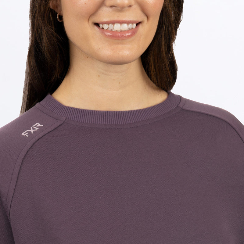 Chargez l'image dans la visionneuse de la galerie, Side_Star_Crewneck_PO_Sweater_W_Mutedgrape_232254_8400_side1
