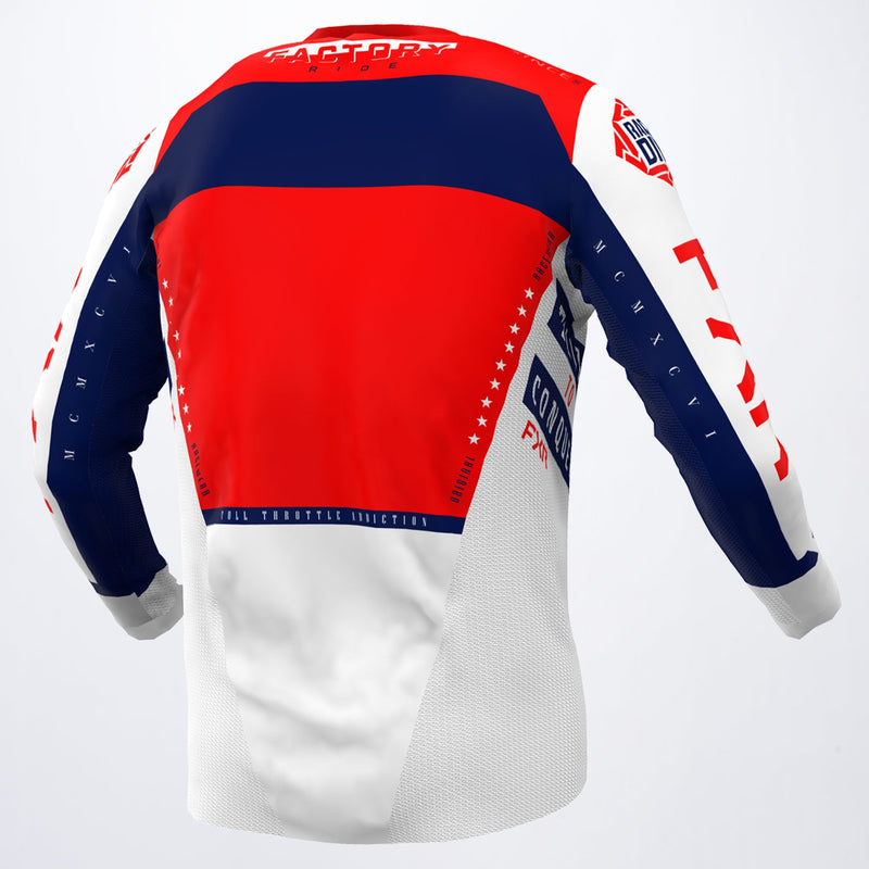 Chargez l'image dans la visionneuse de la galerie, PodiumGladiator_Jersey_WhiteRedNavy_223304-_0120_back
