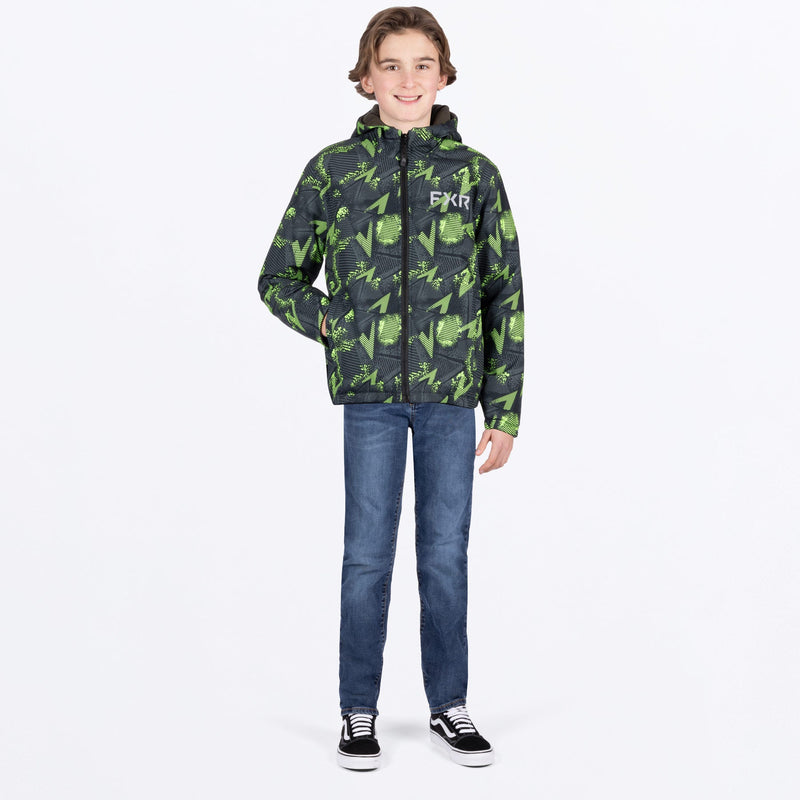 Chargez l'image dans la visionneuse de la galerie, YthRideReversible_Jacket_LimeHazzardGrey_SKU_242202-_7105_Extra1
