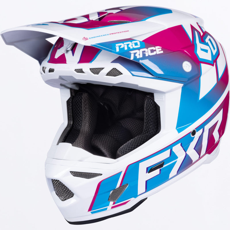 Chargez l'image dans la visionneuse de la galerie, 6DATR-3_Helmets_BlueRazzWhite_SKU_250610-_4028_front
