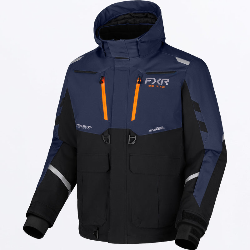 Chargez l'image dans la visionneuse de la galerie, MExpeditionProFX2-in-1_Jacket_MidnightOrange_SKU_270005-_4730_Front
