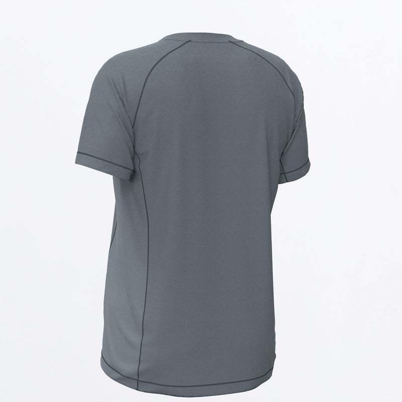 Chargez l'image dans la visionneuse de la galerie, M_Attack_UPF_T_Shirt_Lt_steel_232095_0300_back
