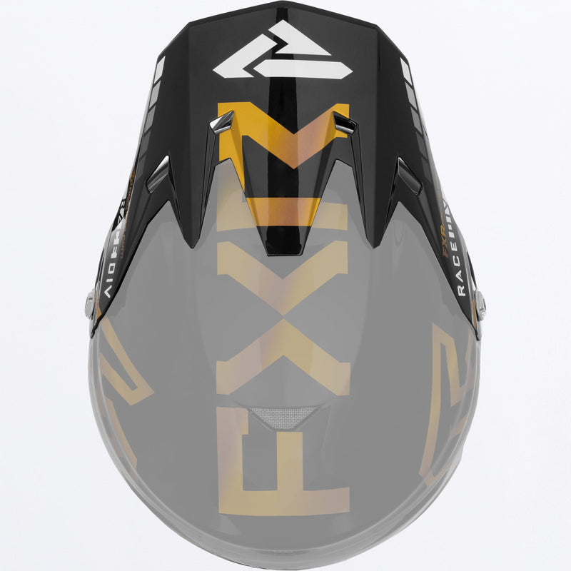 Chargez l'image dans la visionneuse de la galerie, 6DATR2_Helmet_BlackWhiteGold_231700-_1062_Peak
