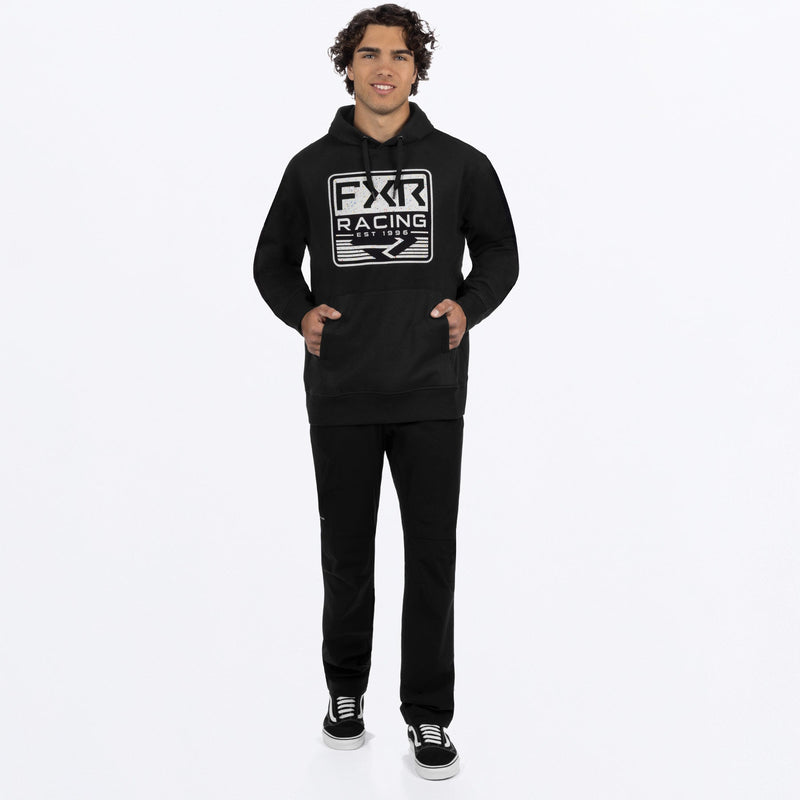 Chargez l'image dans la visionneuse de la galerie, EmblemCottonPO_Hoodie_M_BlackSplatter_251156-_1095_frontFULL
