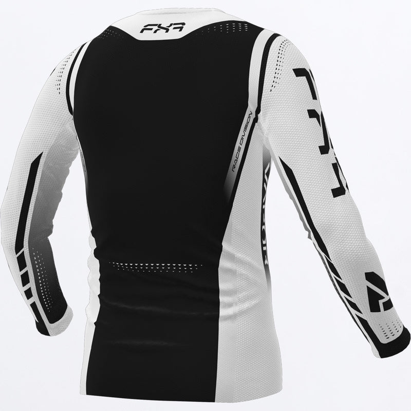 Chargez l'image dans la visionneuse de la galerie, VaporLE_MXJersey_WhiteBlk_243397-_0110_back
