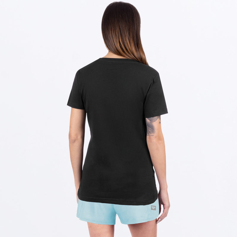 Chargez l'image dans la visionneuse de la galerie, HydrogenPremium_TShirt_W_BlackMauiBlue_252224-_1059_back
