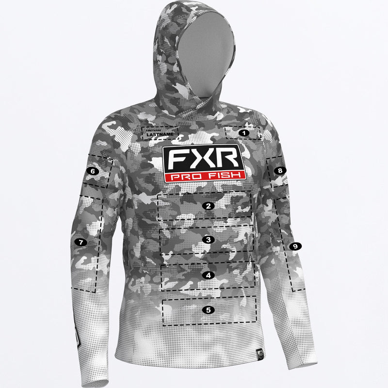 Chargez l'image dans la visionneuse de la galerie, MCustomDerbyDriftCamoAirUPFPO_Hoodie_WhiteRed_SKU_262052-_0120_Front
