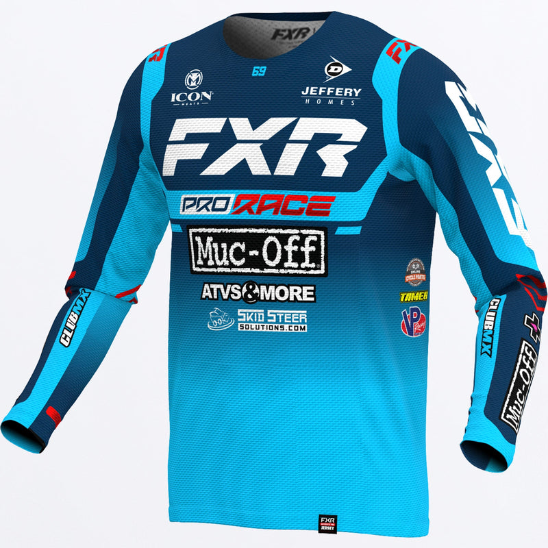 Chargez l'image dans la visionneuse de la galerie, SchockRaceReplica_MXJersey_Arctic_243345-_4020_front**hover**
