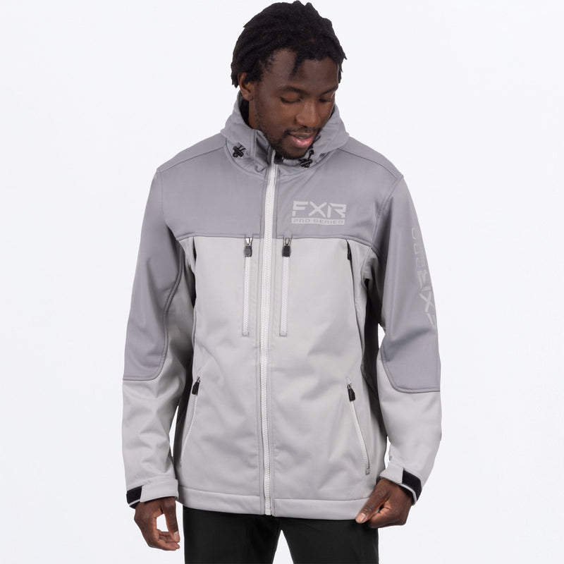 Chargez l'image dans la visionneuse de la galerie, ProSoftshell_Jacket_M_Grey_242001-_0500_backFULL (1)
