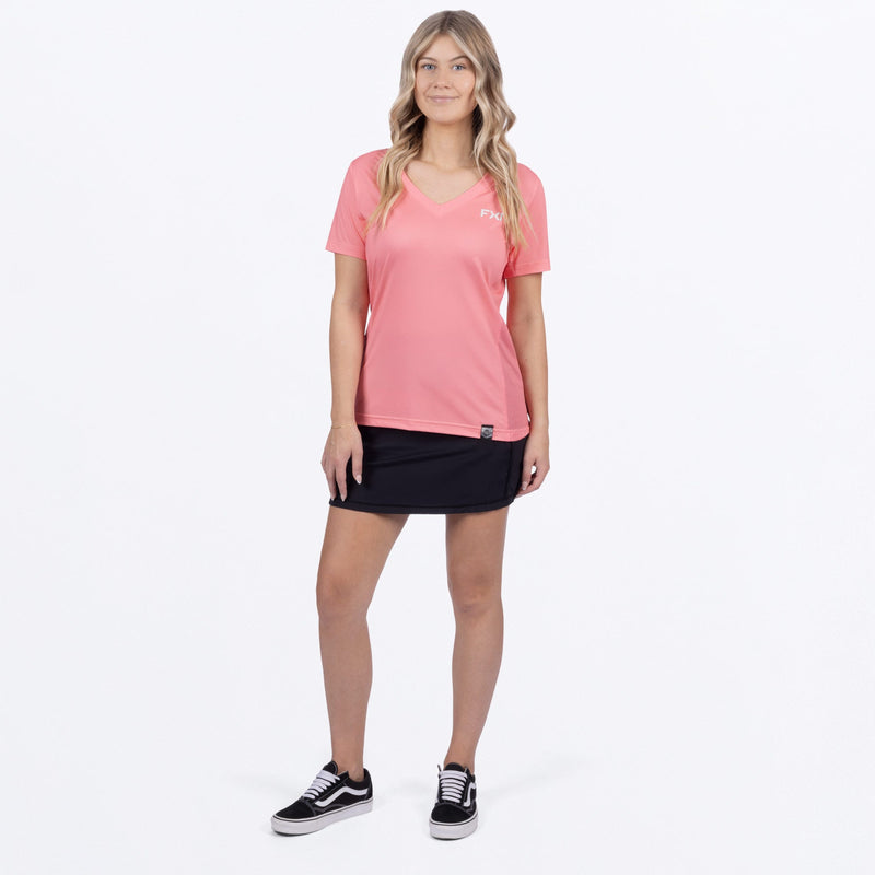 Chargez l'image dans la visionneuse de la galerie, RushUPF_VNeck_Shirt_W_Melon_252270-_9300_frontFULL
